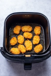 Preheat the air fryer to 400 degrees Fahrenheit and lightly spray the basket with cooking oil