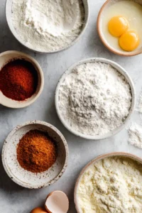 Prepare the breading station