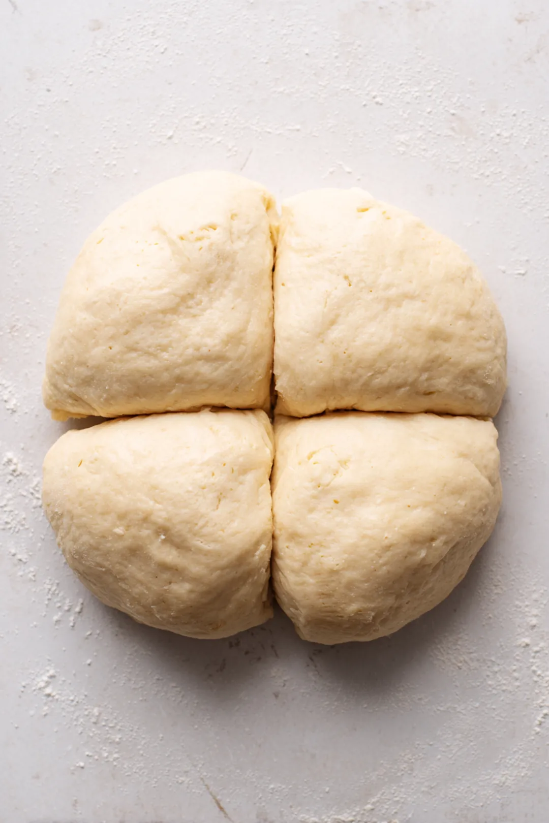 Shape the dough into bagels and let them rest