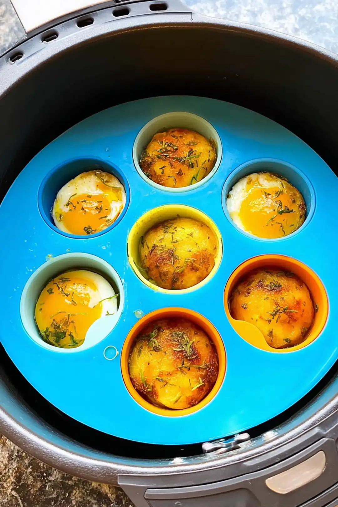 silicone mold air fryer eggs