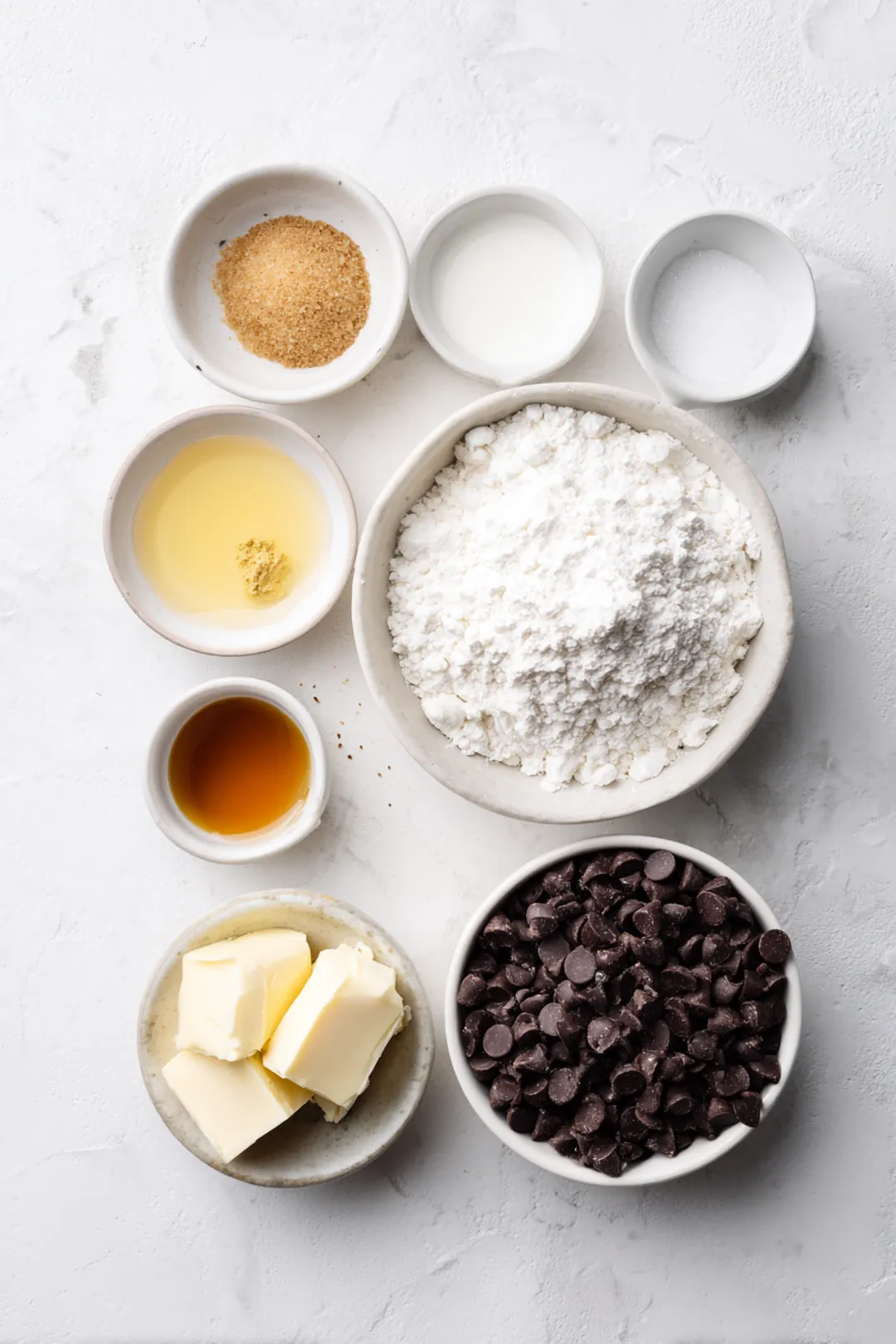 Single serve air fryer chocolate chip cookie ingredients