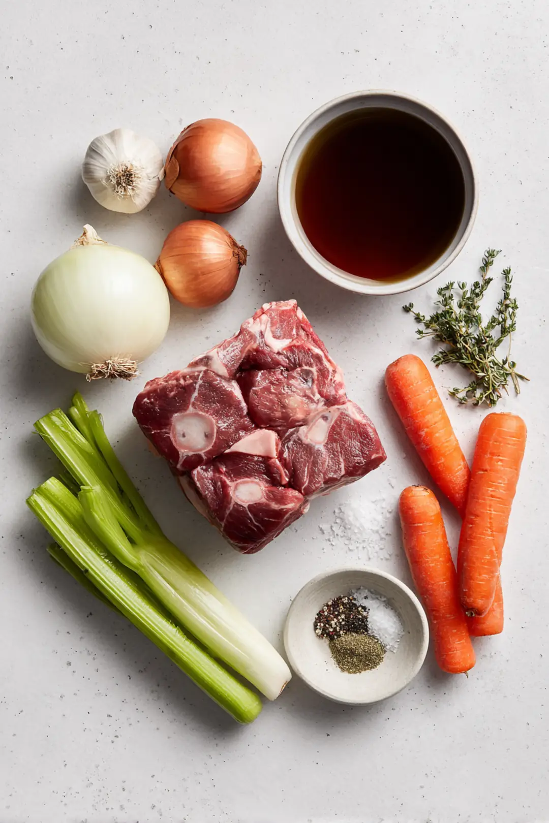 Slow cooked beef shank recipe ingredients