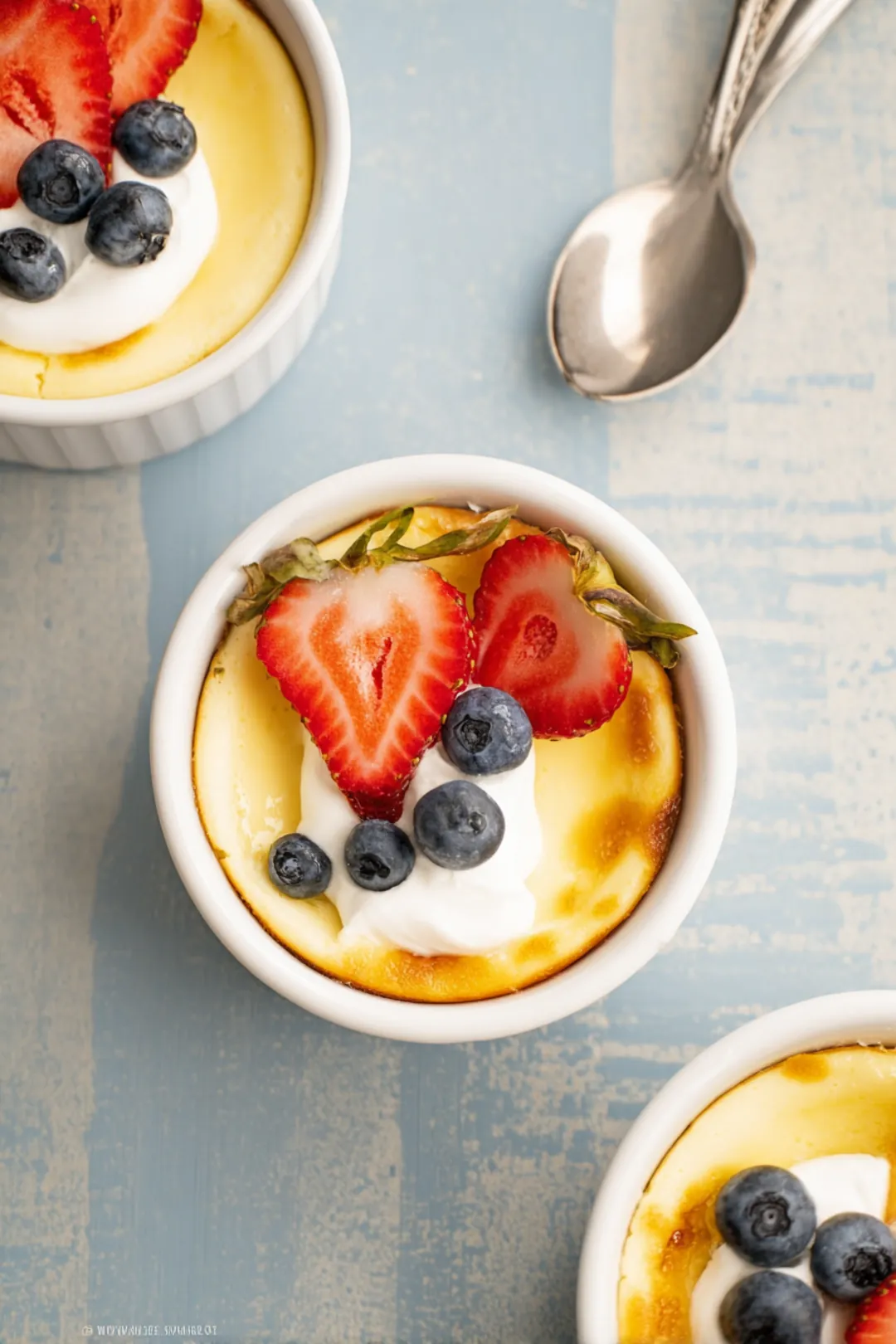 Small batch air fryer cheesecake