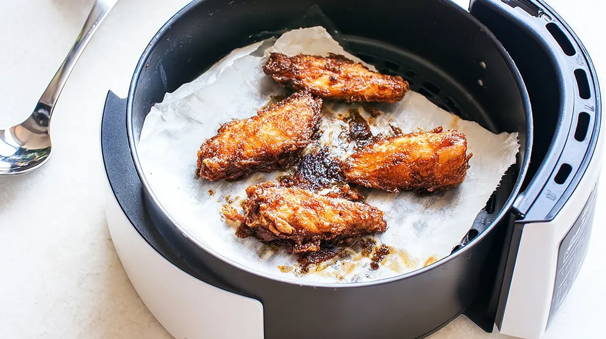 Storing air fried leftovers