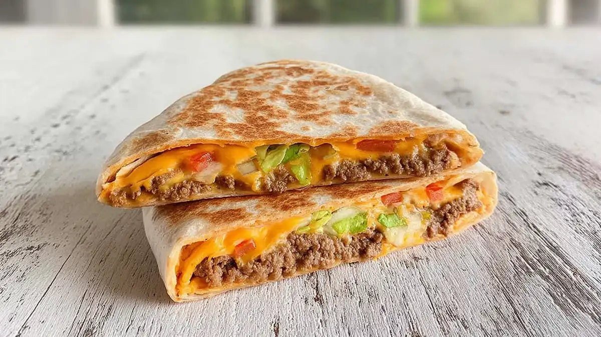 Taco Bell crunchwrap air fryer