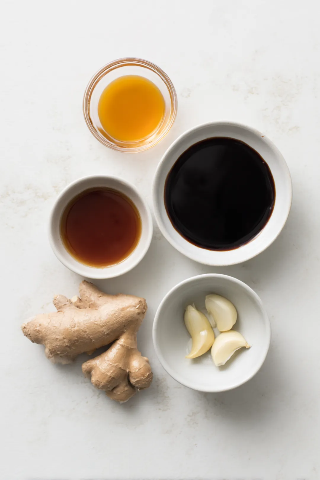 Teriyaki air fryer salmon bites bowl ingredients