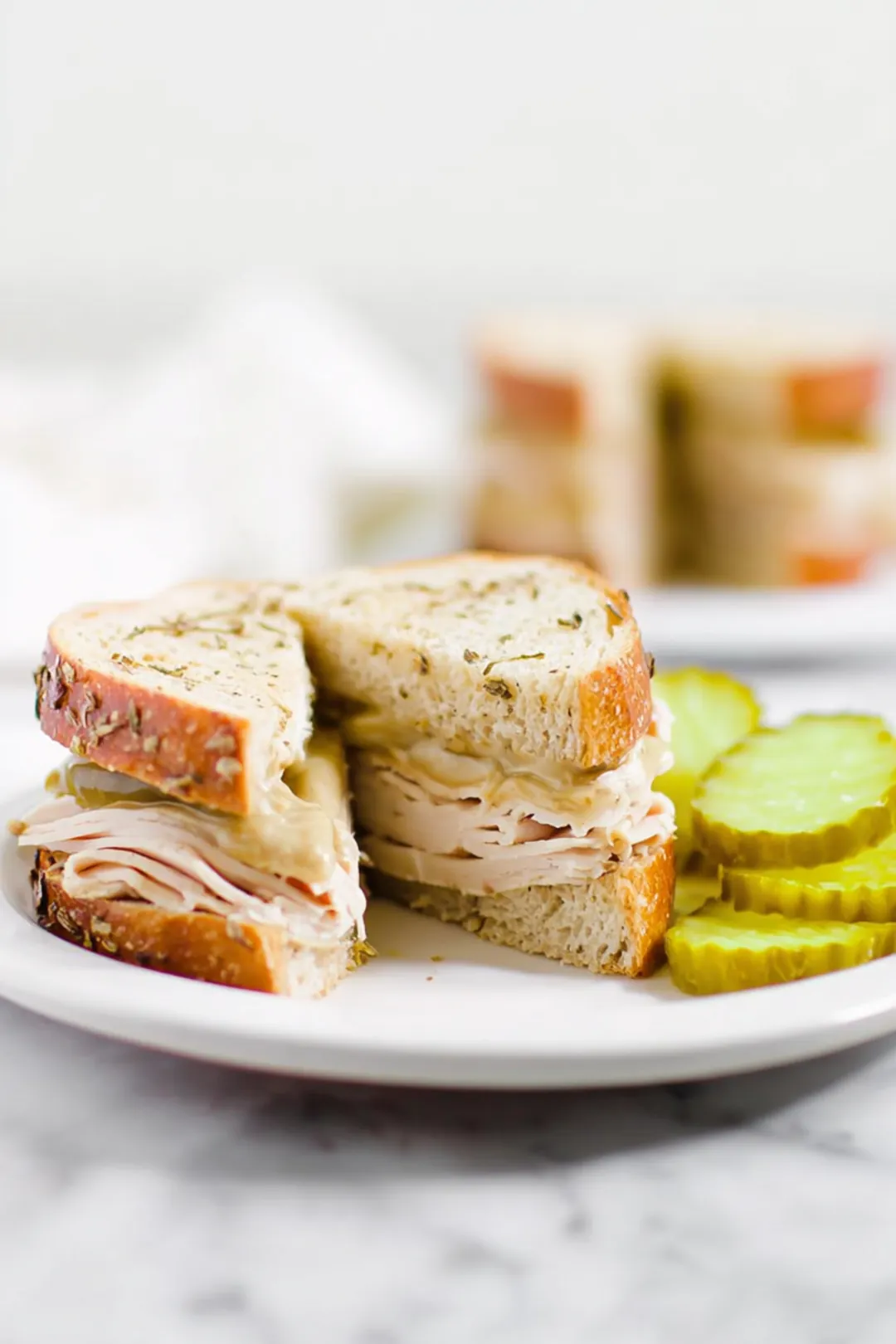 thousand island turkey sandwich