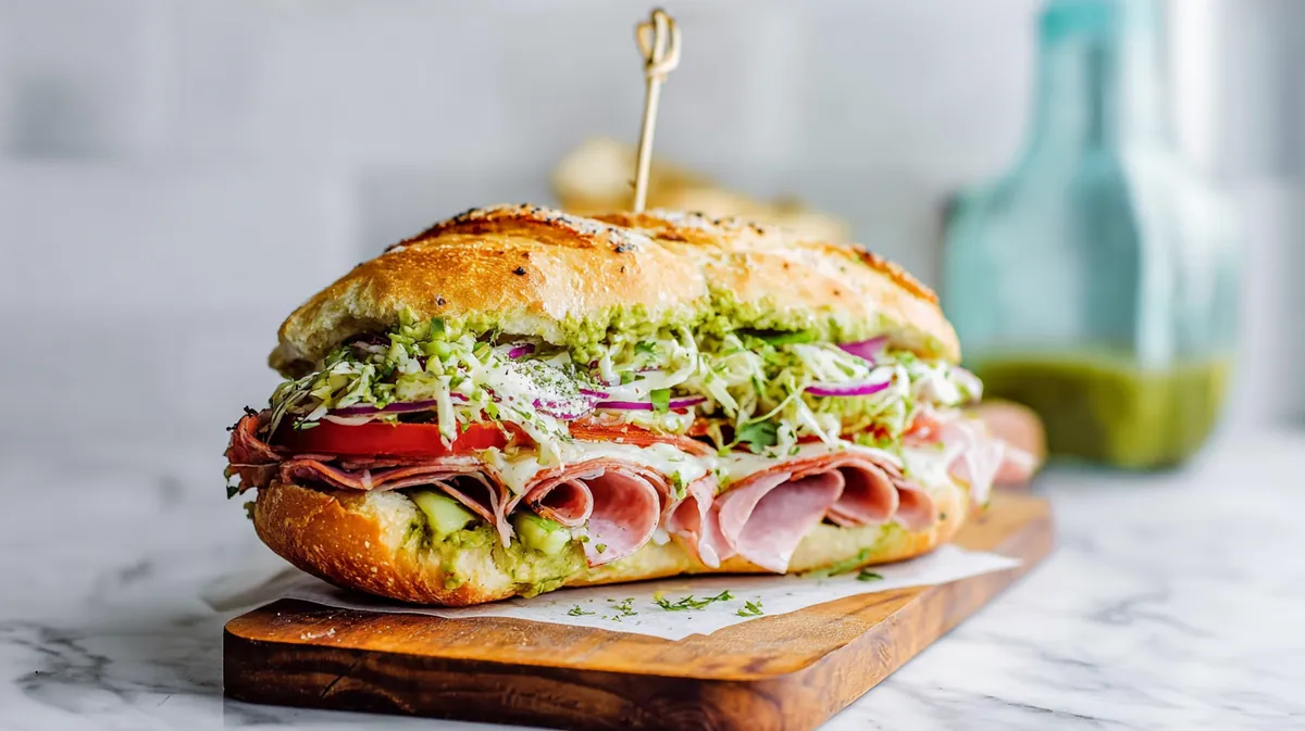 TikTok grinder sandwich