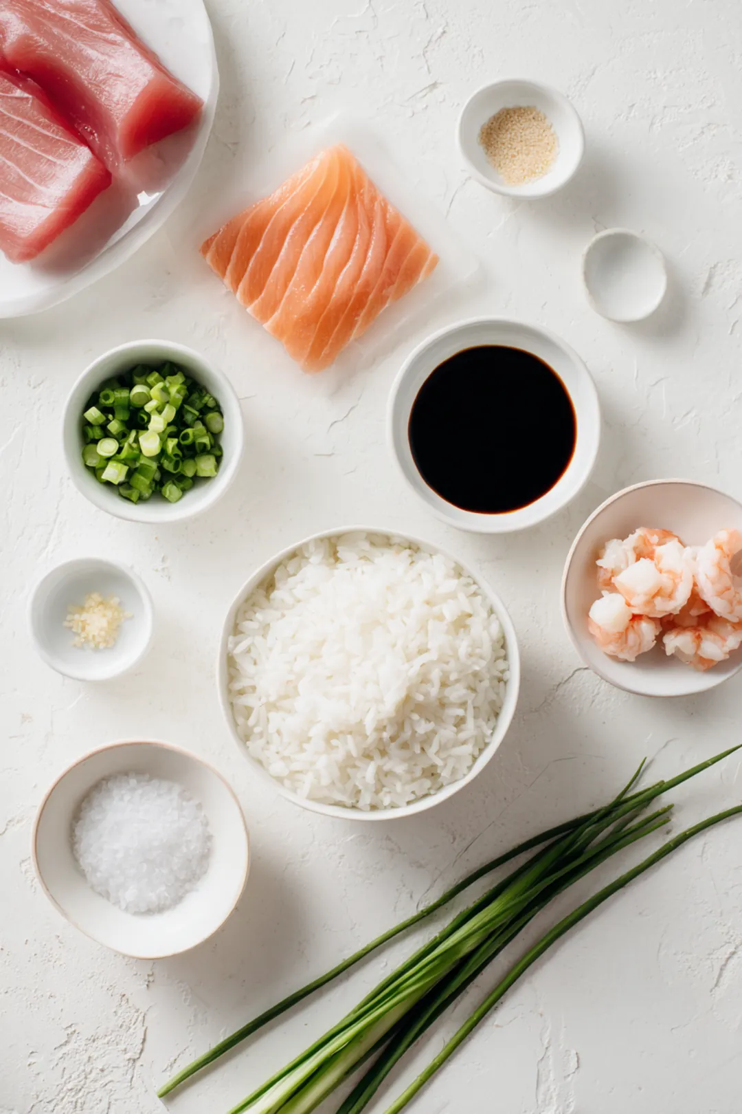 Tinned fish onigiri air fryer hack ingredients