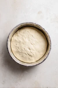 Transfer dough into the air fryer