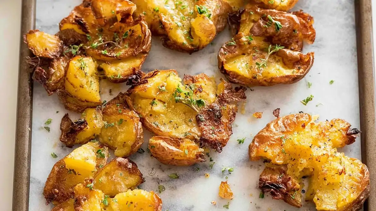 Ultra-Crispy Smashed Potatoes