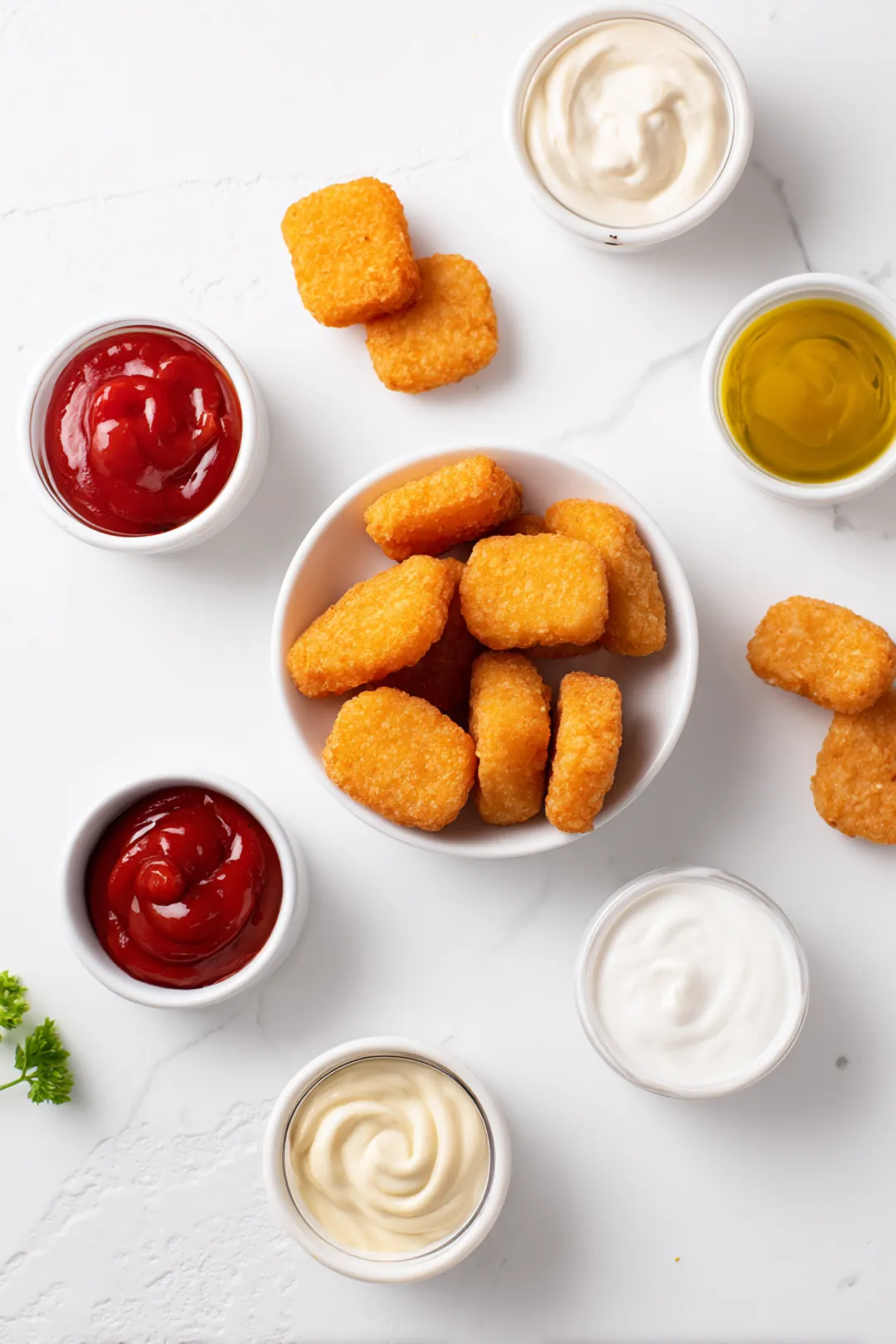 air fryer alphabet nuggets hack - ingredients