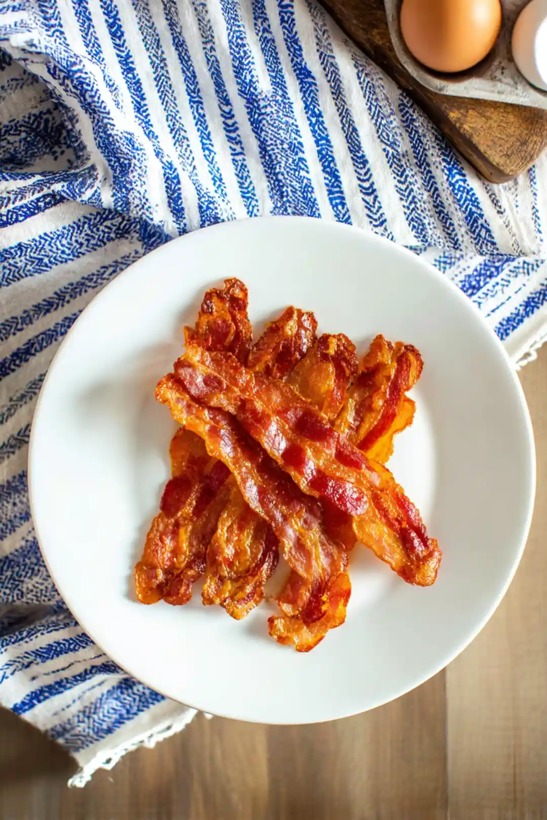 Air fryer bacon crispy no mess