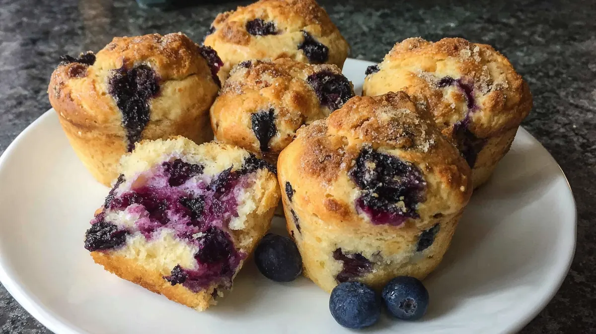 air fryer blueberry muffins small batch