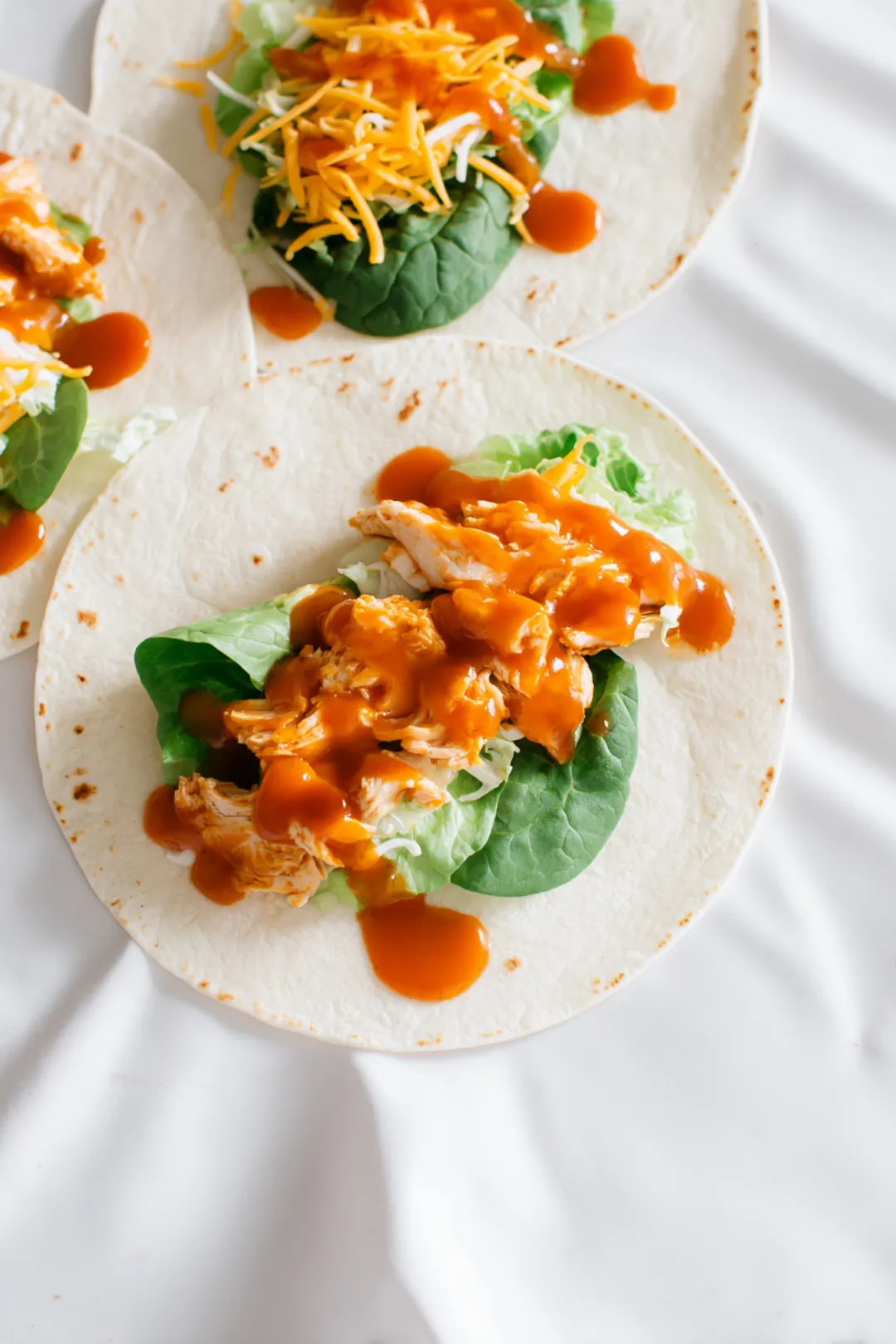 Air fryer buffalo chicken wrap ingredients