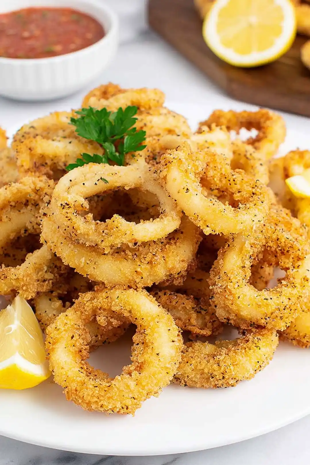 air fryer calamari rings no rubbery texture