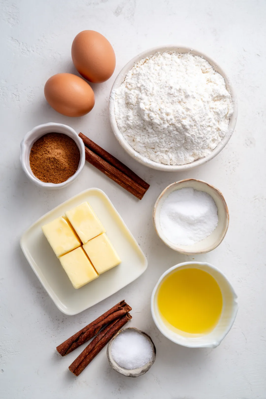 Air fryer cannoli shells hack - ingredients