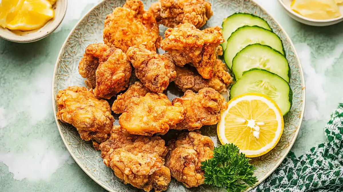 air fryer chicken karaage japanese style