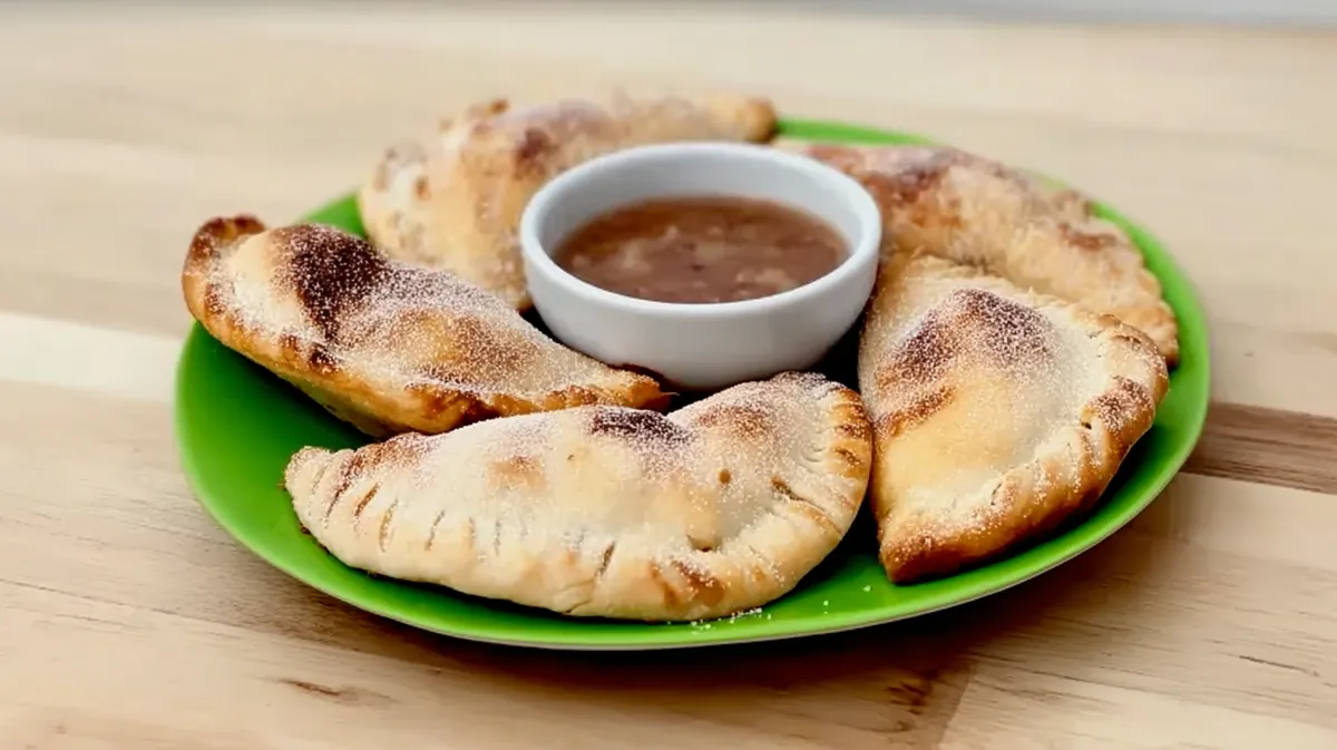 air fryer dessert empanadas (apple)