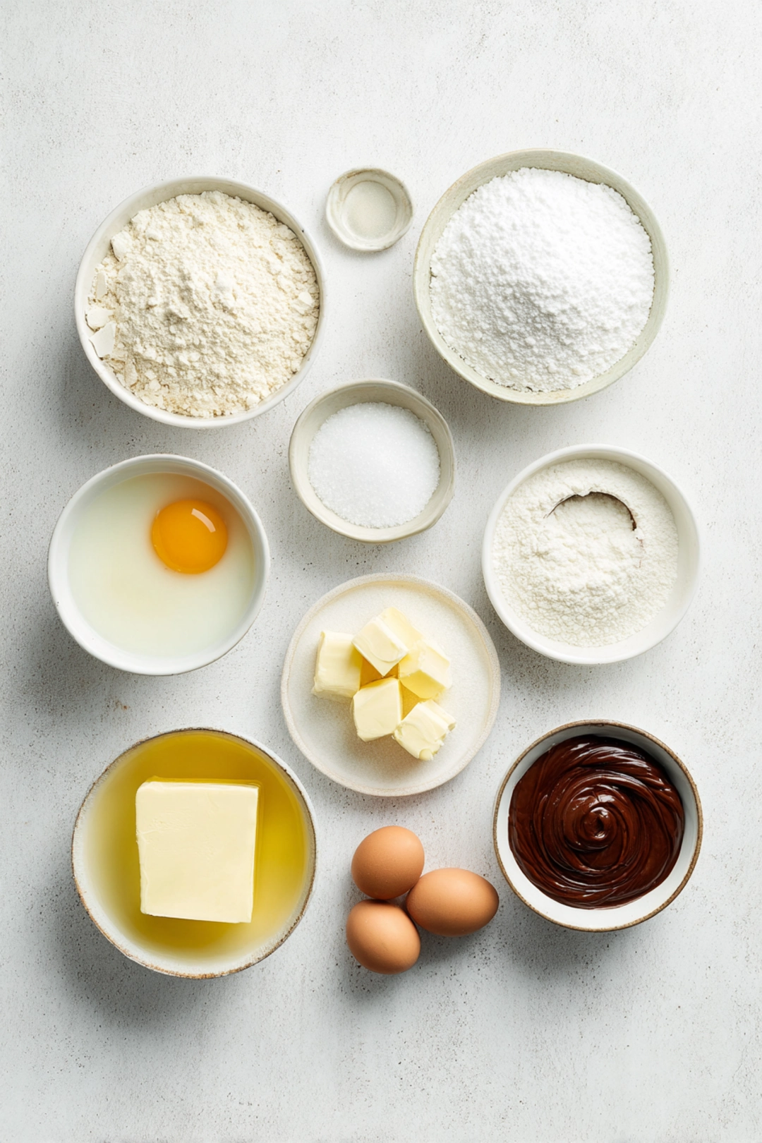 air fryer donut holes with nutella - ingredients