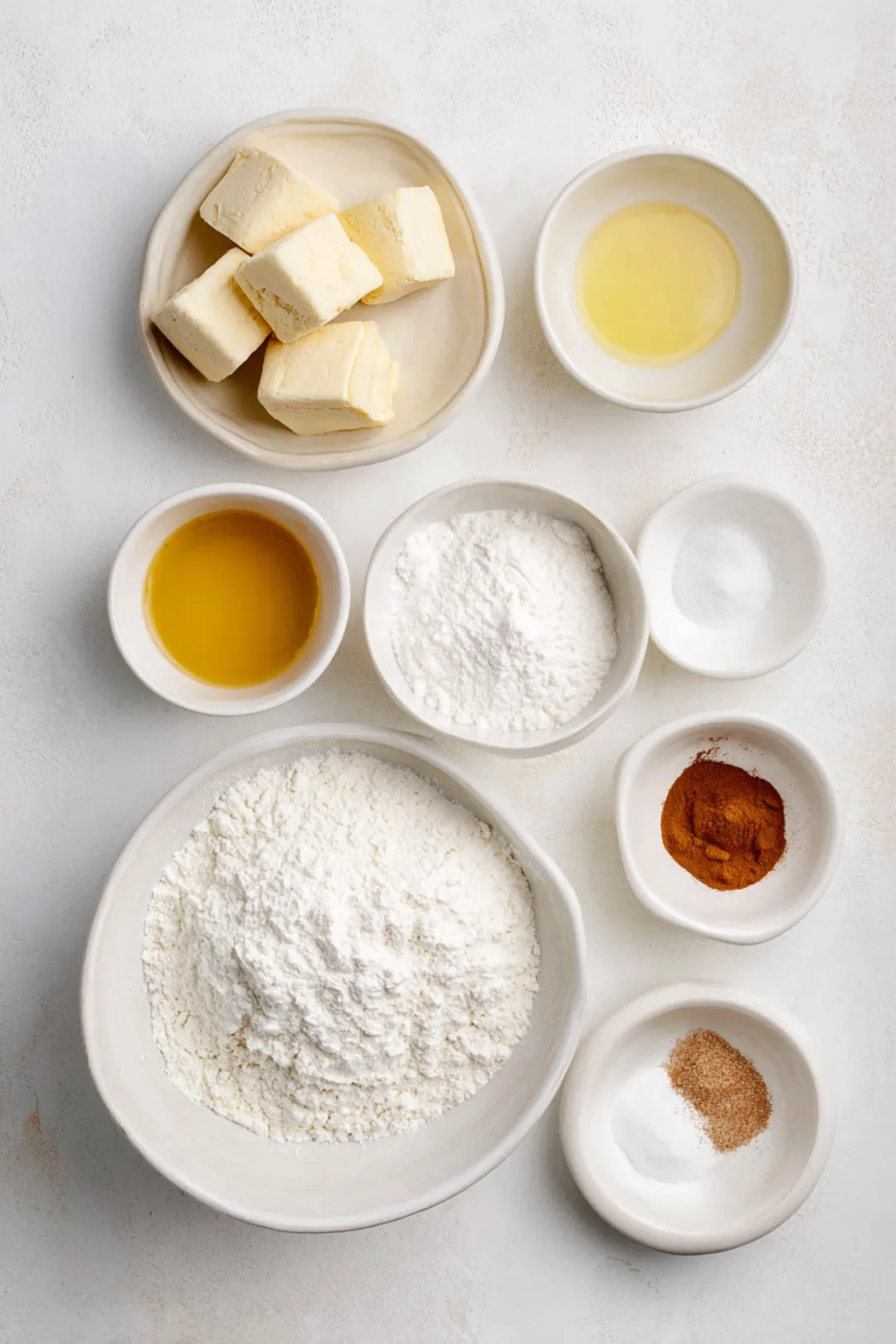 air fryer donuts from pillsbury biscuits - ingredients