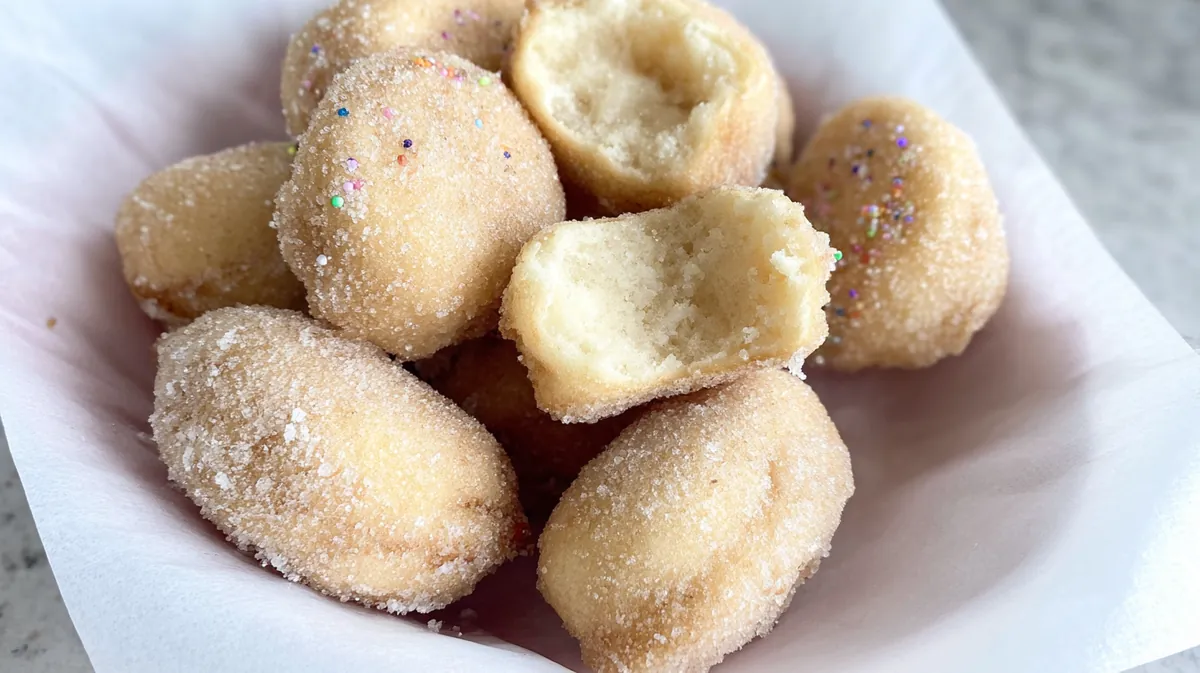 air fryer donuts from pizza dough