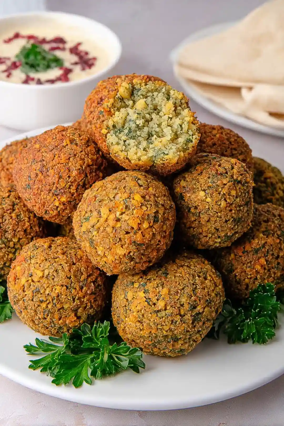 Air fryer falafel no oil