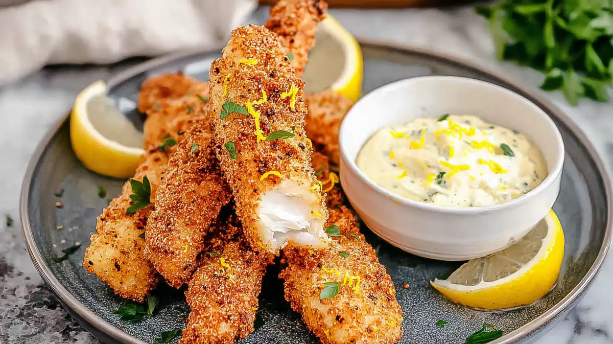 air fryer frozen fish sticks gourmet upgrade