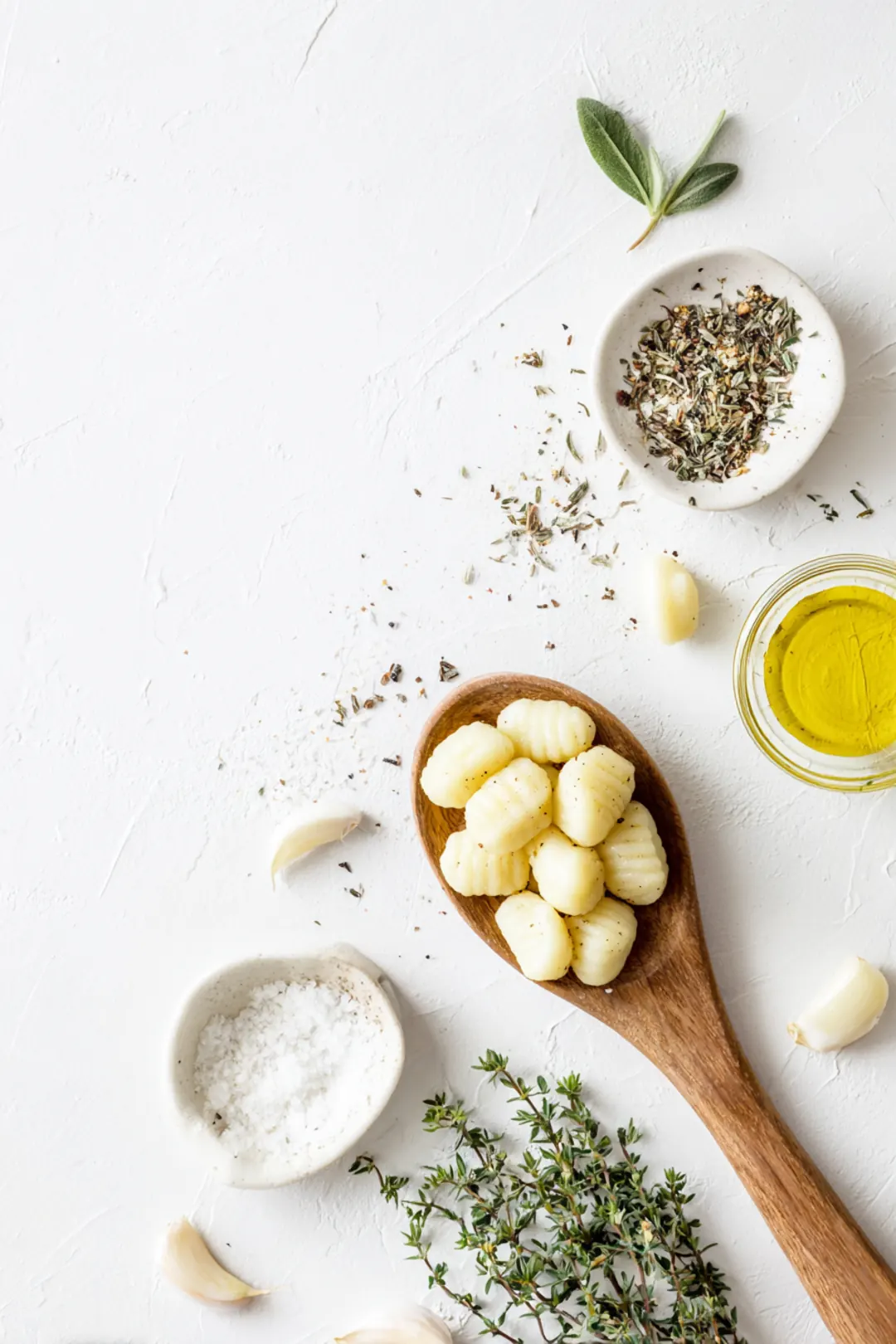 air fryer gnocchi no boiling hack - ingredients