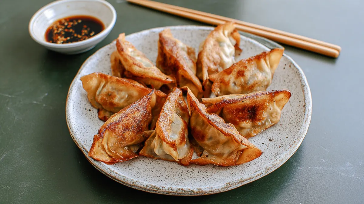 air fryer gyoza crispy hack