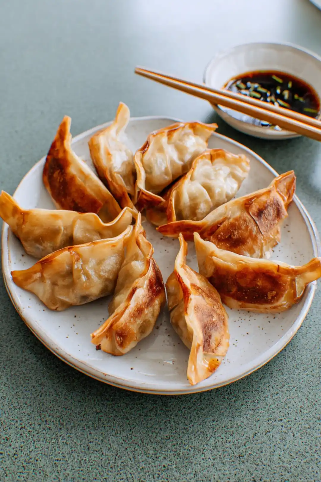 Air fryer gyoza crispy hack