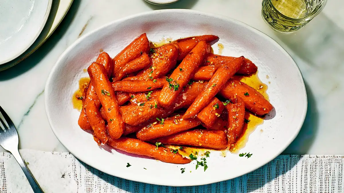 air fryer honey glazed carrots