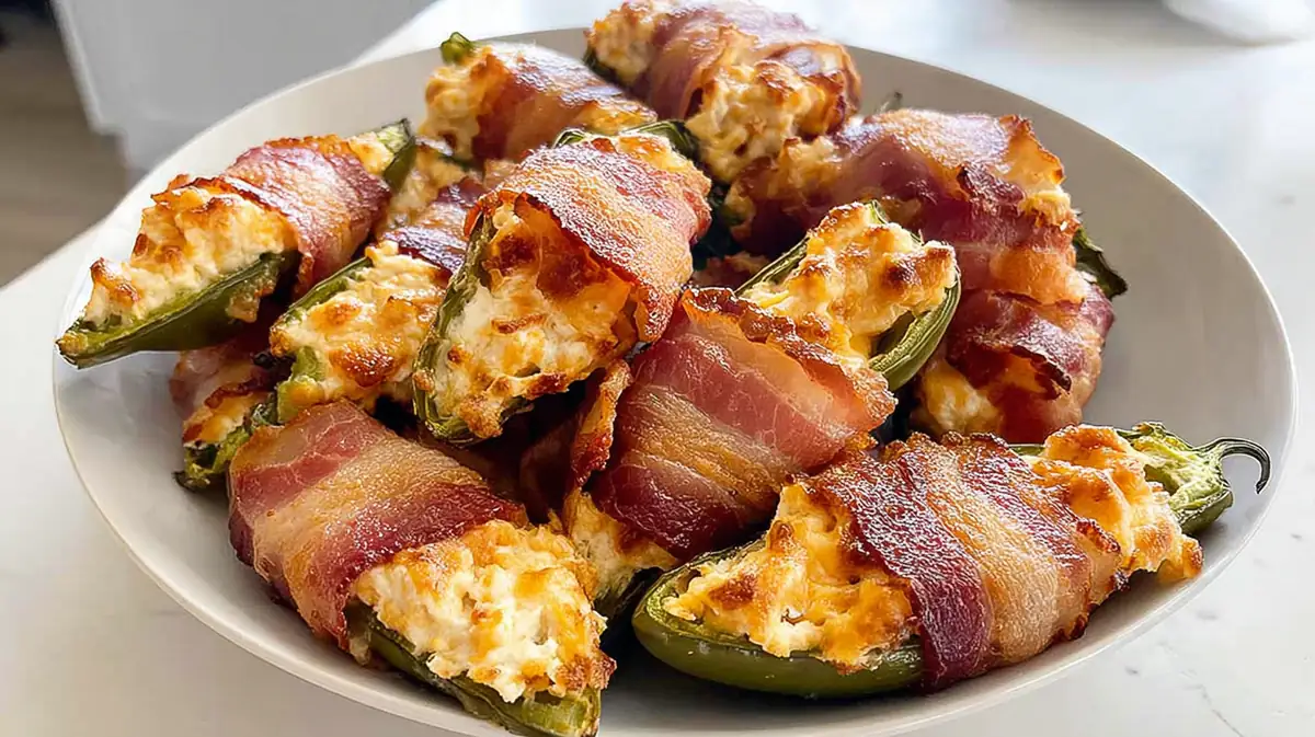 air fryer jalapeno poppers with bacon