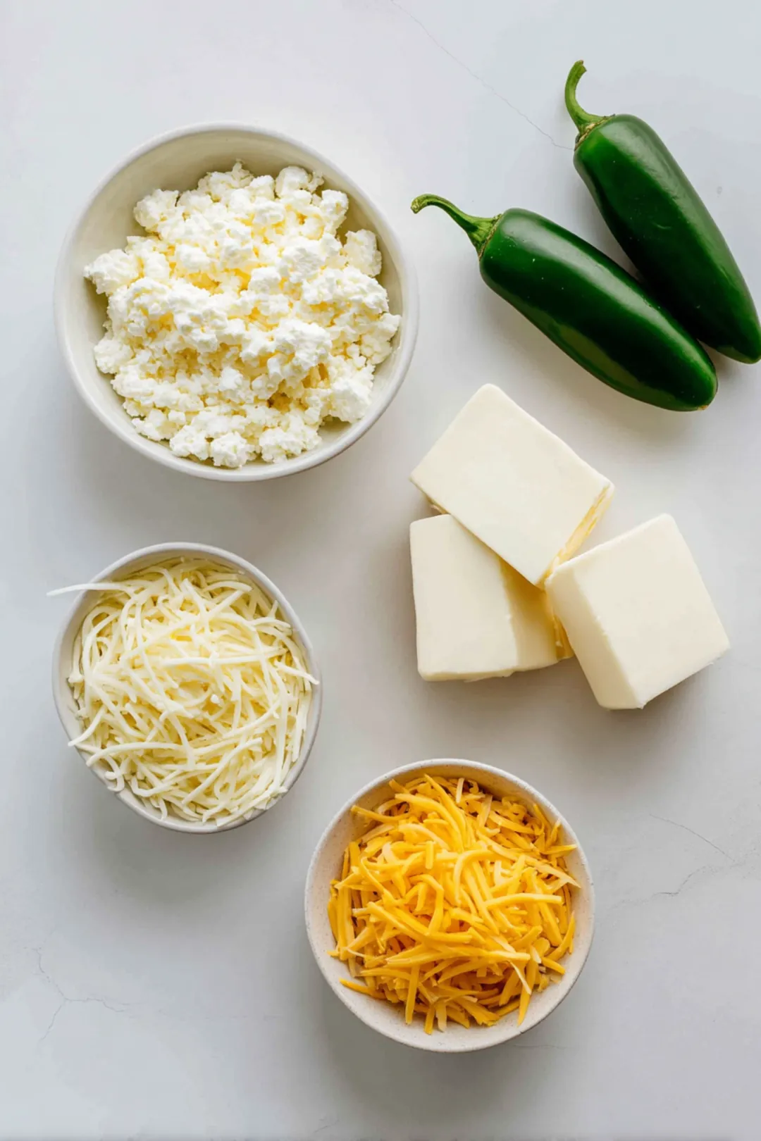 air fryer jalapeno poppers with bacon ingredients