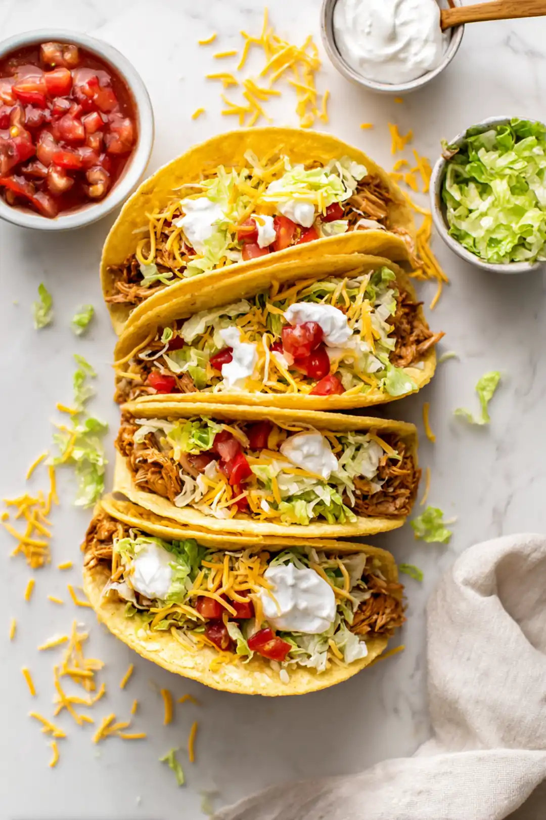 Air fryer mini tacos crispy shell ingredients