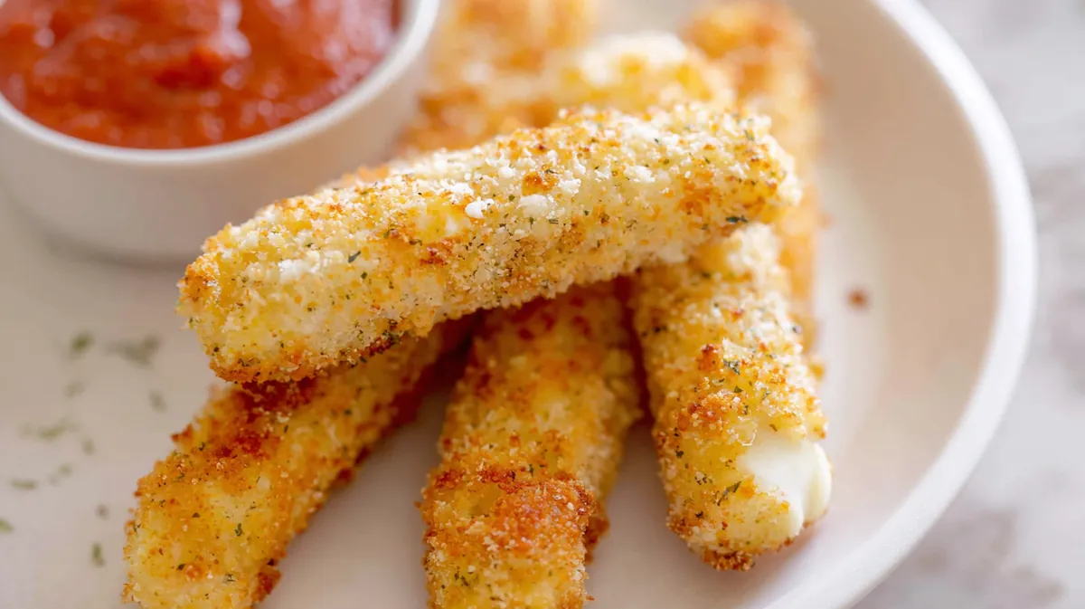 air fryer mozzarella sticks (frozen vs fresh)