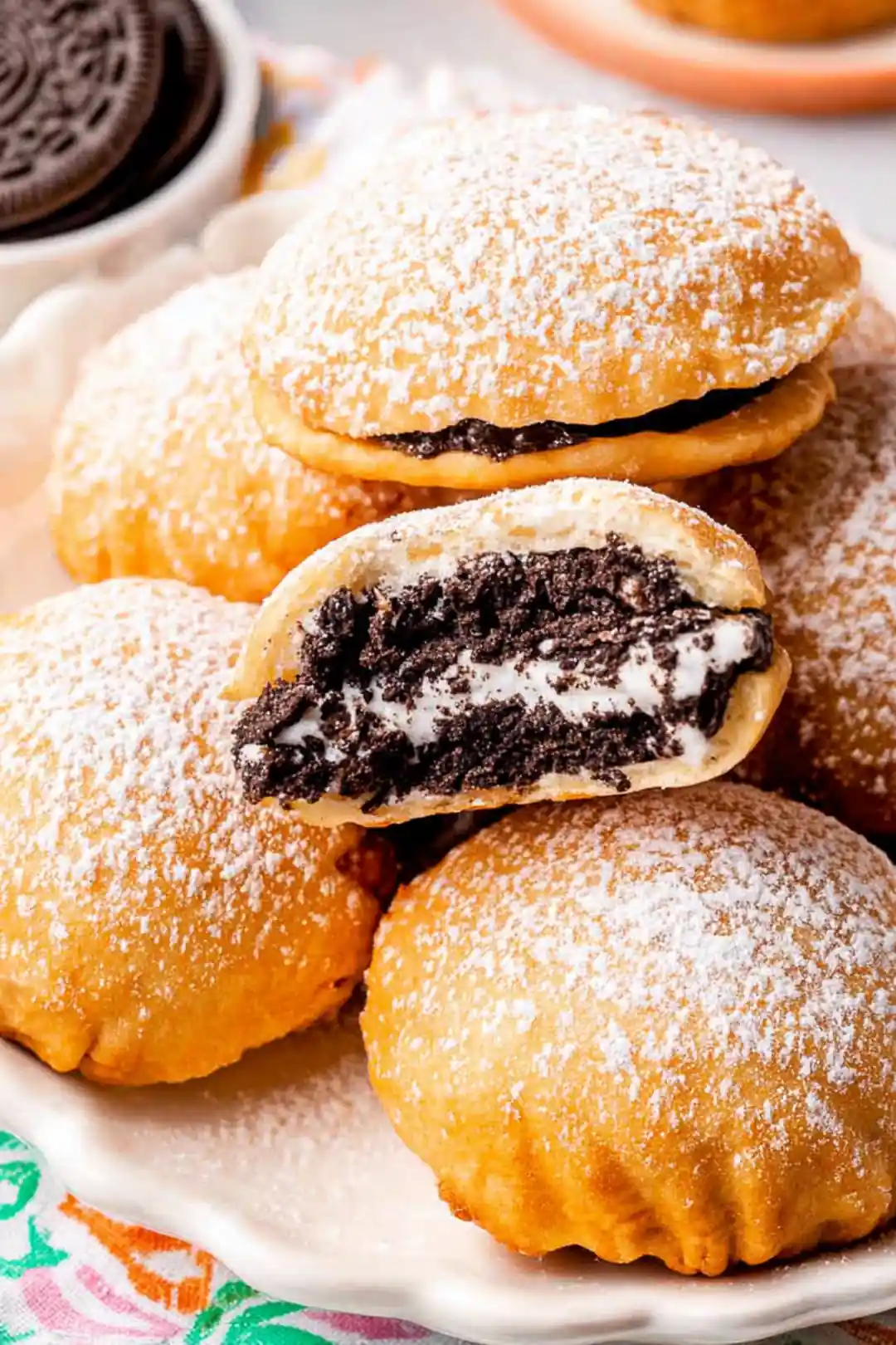 air fryer oreos with pancake batter
