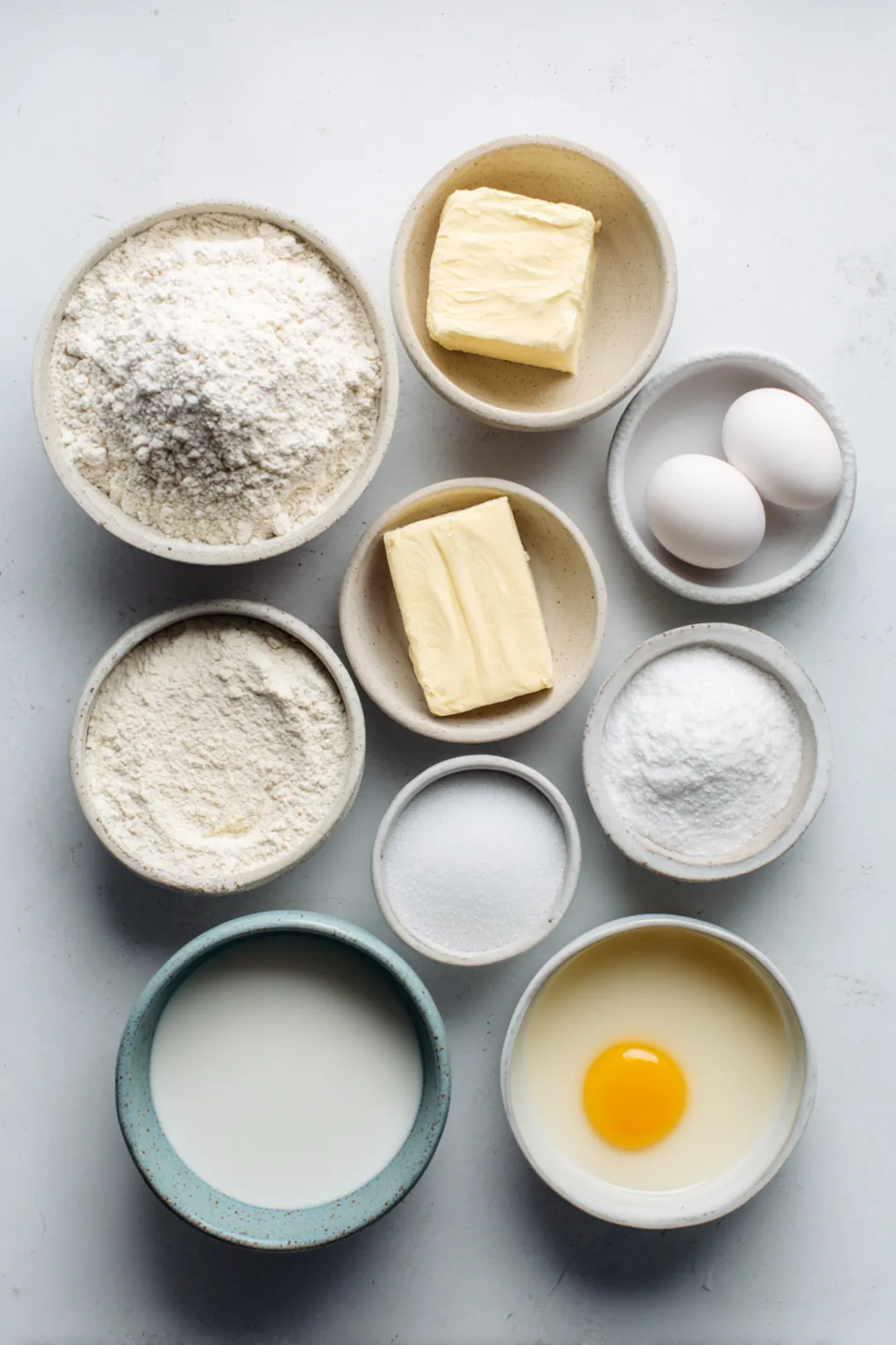 air fryer pancake bites - ingredients