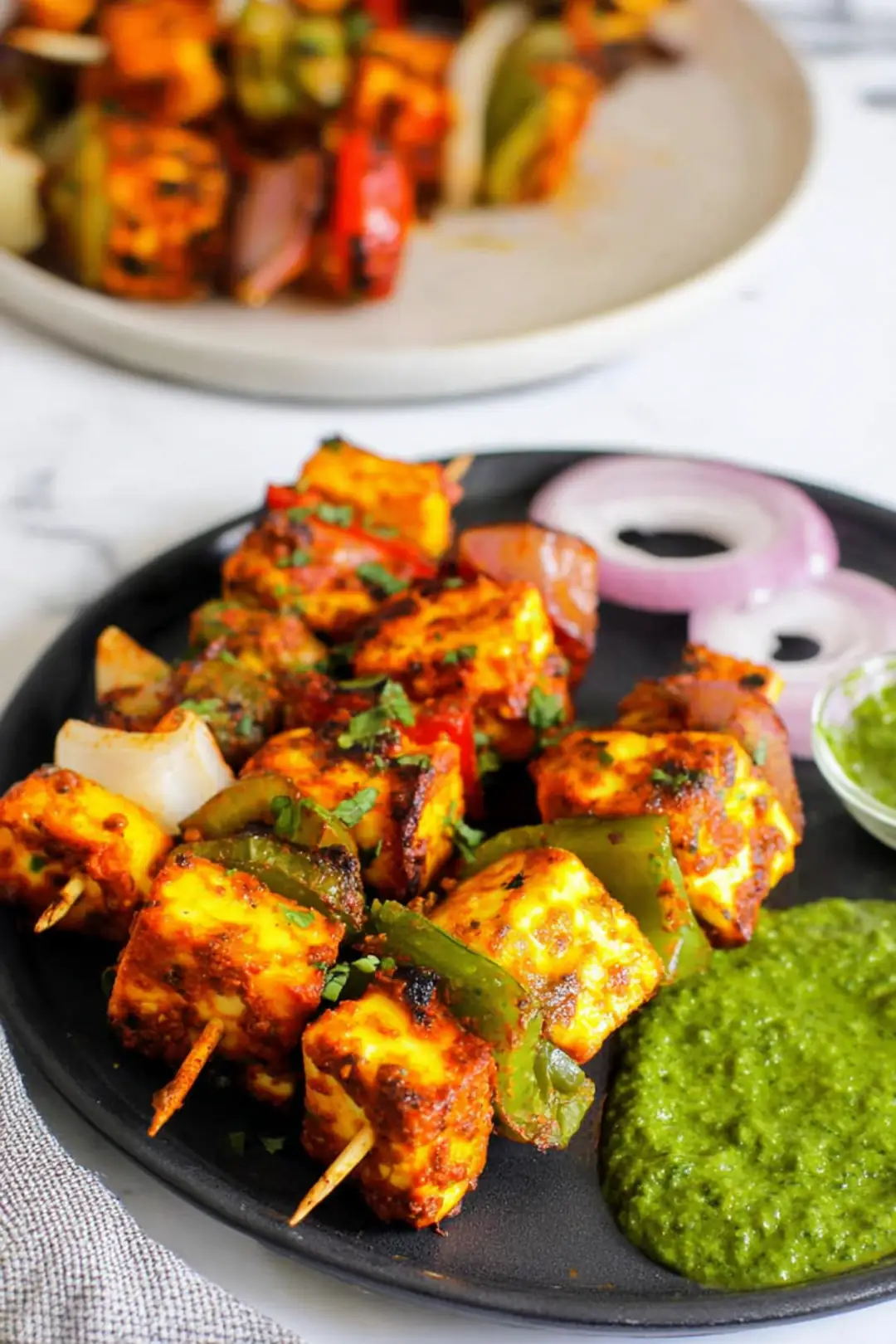air fryer paneer tikka bites