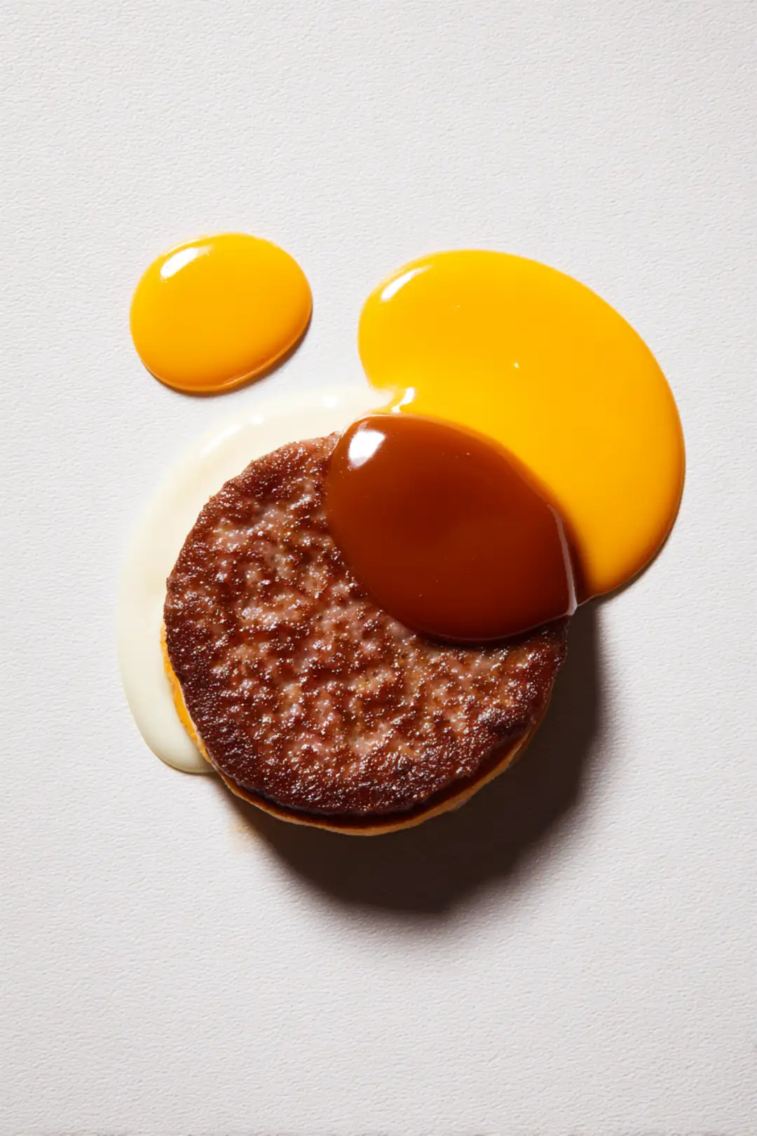 air fryer patty melt with caramelized onions - ingredients