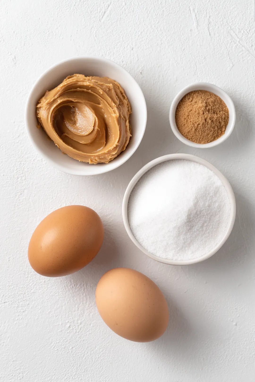 Air fryer peanut butter cookies with 3 ingredients