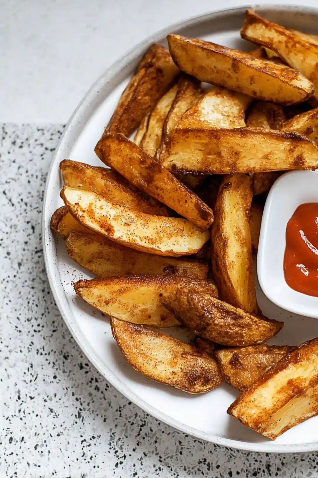 Air fryer potato wedges cheap snack