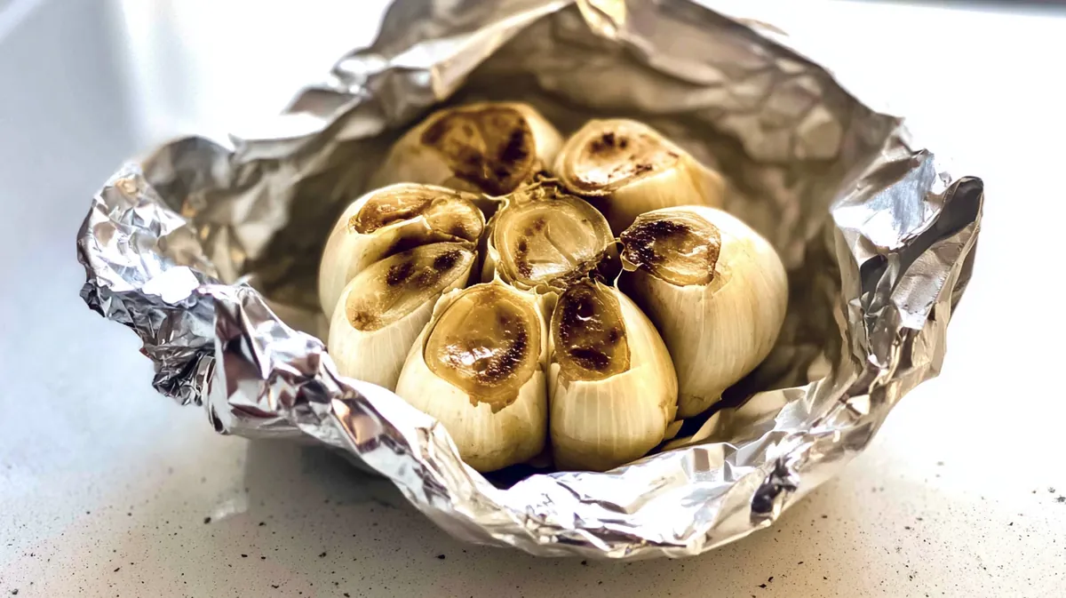 Air fryer roasted garlic cloves