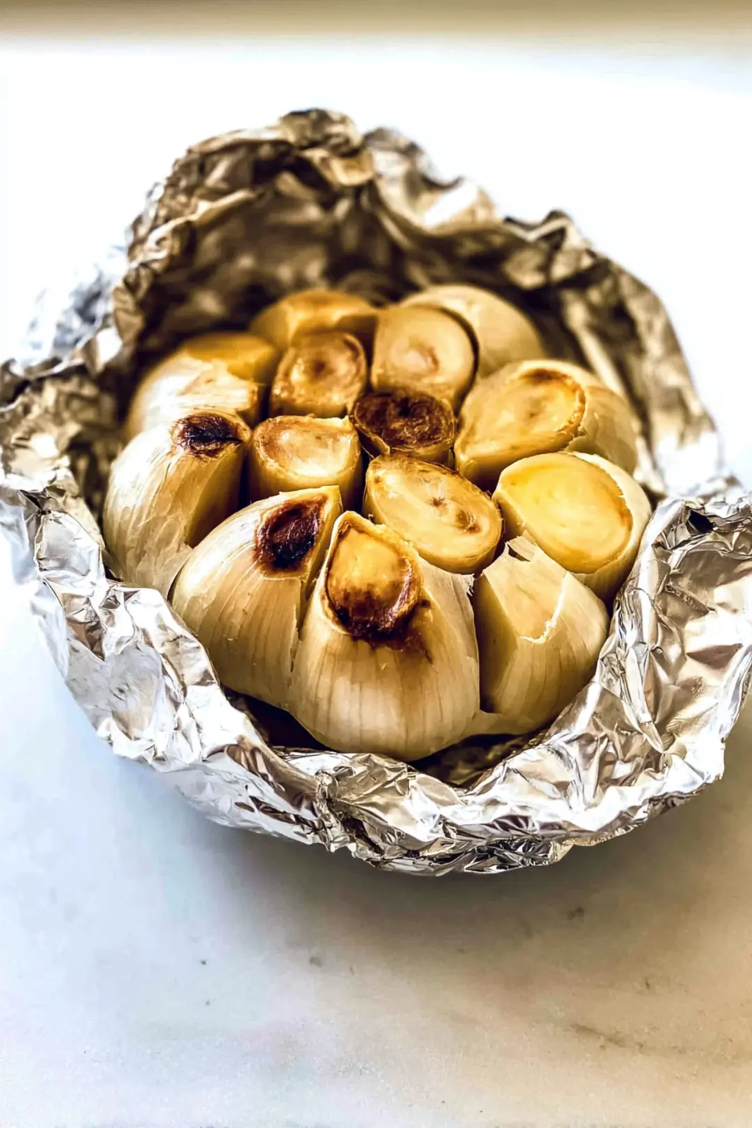 Air fryer roasted garlic cloves