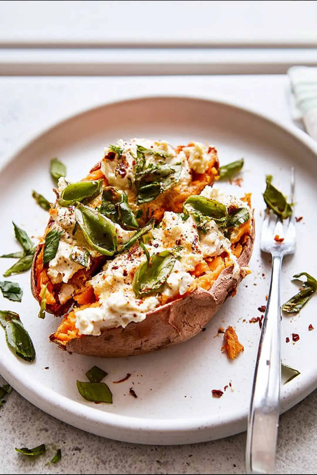 Air fryer sweet potato jackets