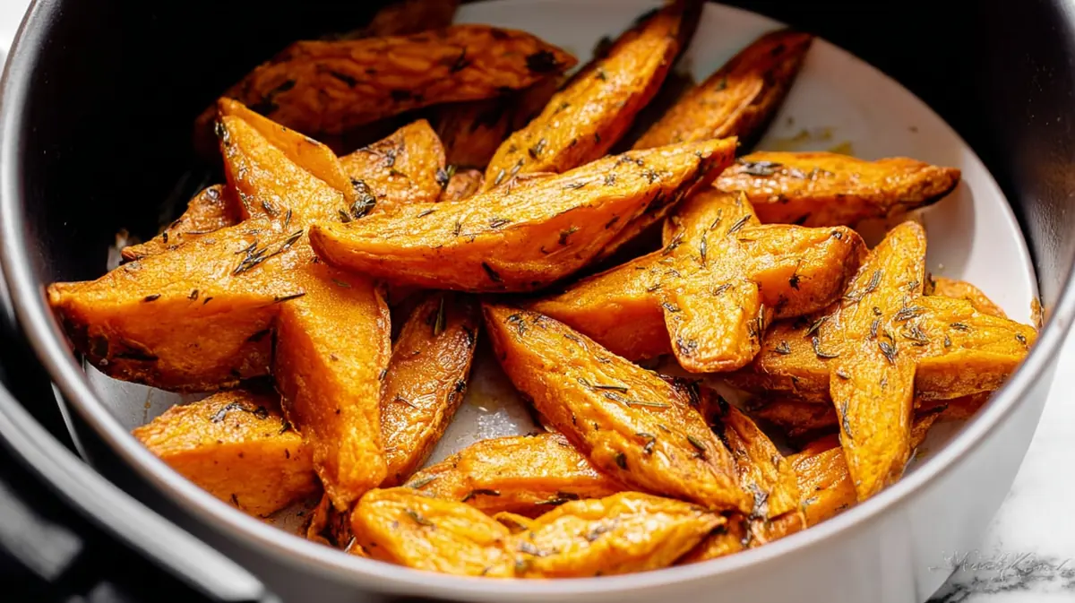 air fryer sweet potato stars