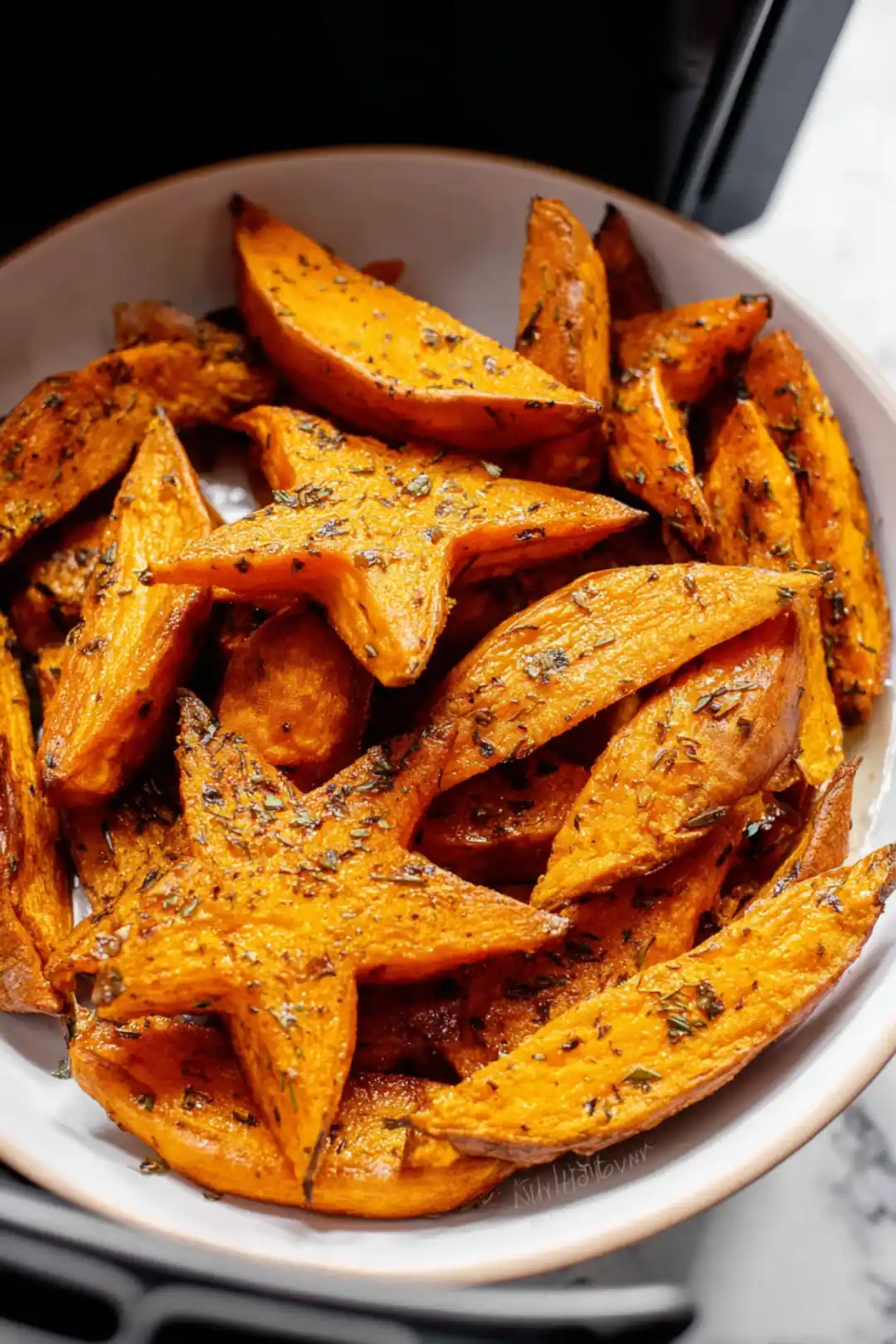 air fryer sweet potato stars