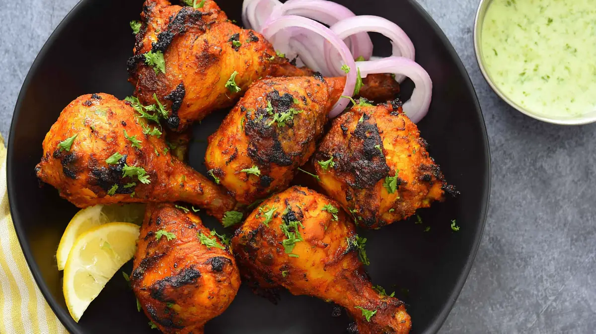 air fryer tandoori chicken drumsticks