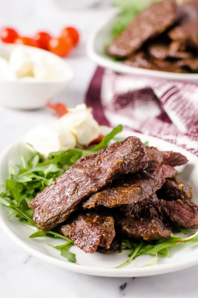 Air fryer venison steaks