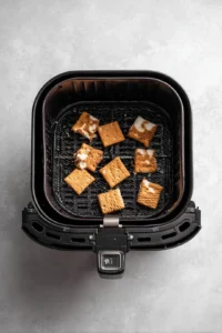 Arrange s'mores in the air fryer